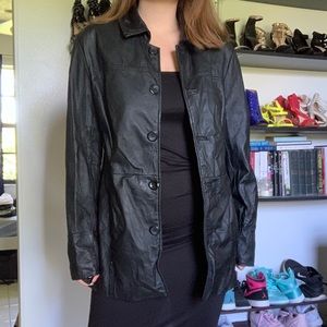 Leather jacket